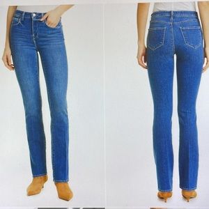 L’AGENCE Oriana High Waist Straight Leg Jeans, color Toledo